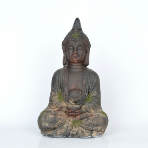 Socha Budhu na záhradu 21x35x15cm