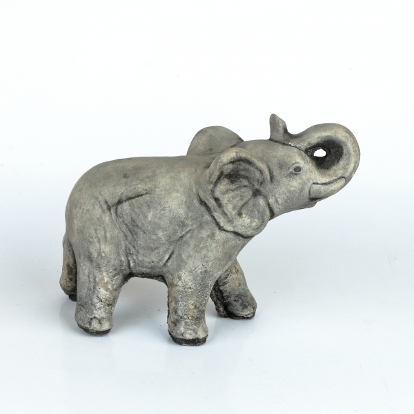 Socha slona na záhradu 27x10x21cm