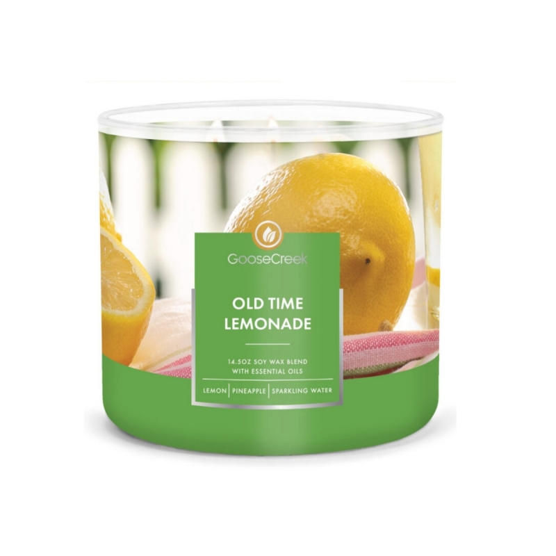 Sójová sviečka OLD TIME LEMONADE s 3 knôtmi