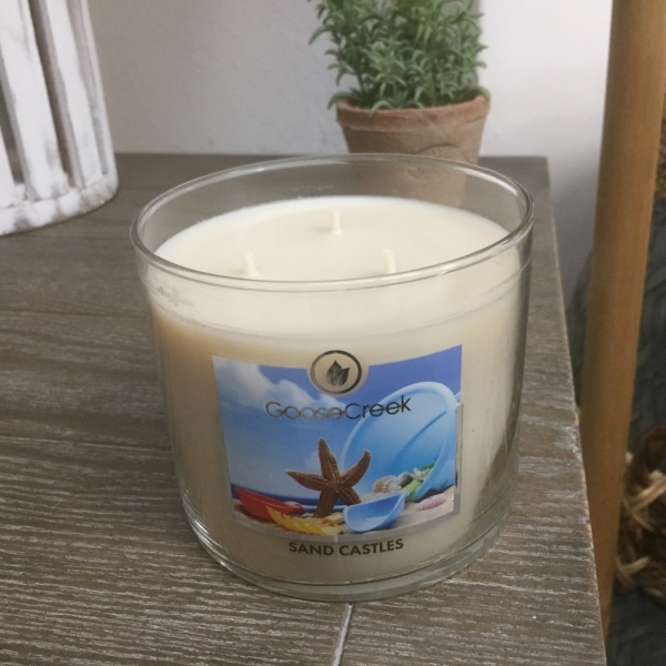 Sójová sviečka SAND CASTLES 3 knôty