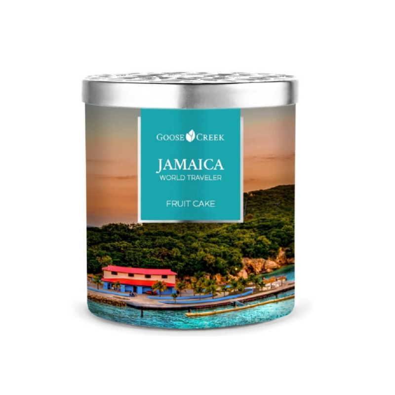 Sójová sviečka WORLD TRAVELER 0,45 KG JAMAICA - FRUIT CAKE