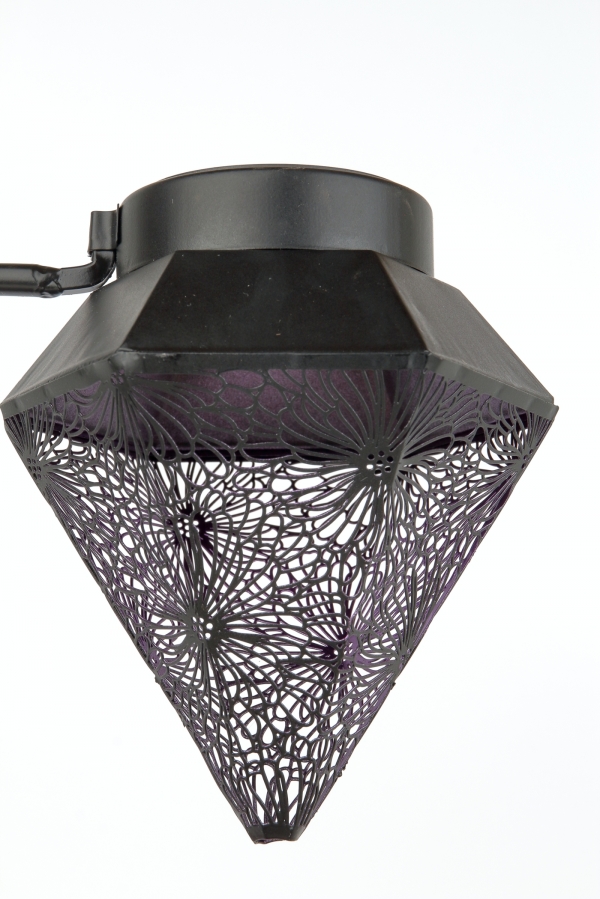 Solárny záhradný lampáš so zápichom 84cm