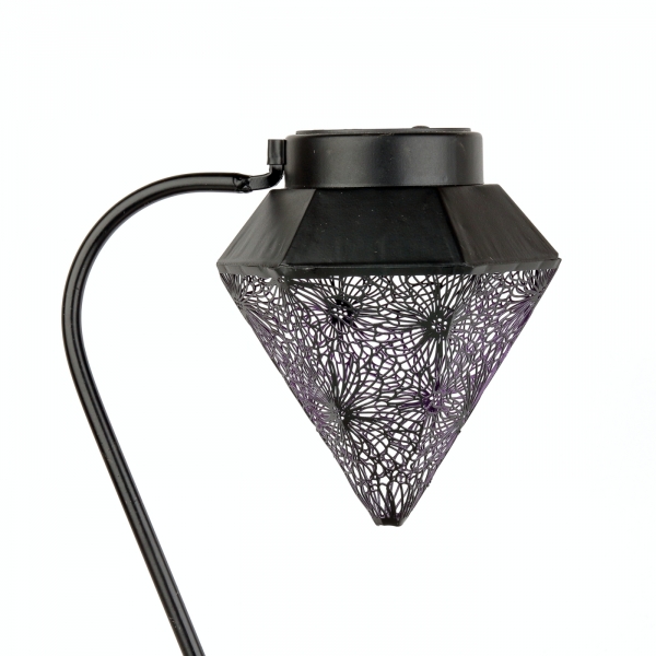 Solárny záhradný lampáš so zápichom 84cm