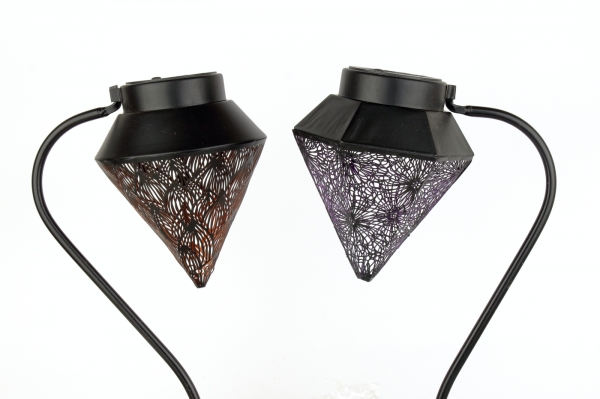 Solárny záhradný lampáš so zápichom 84cm