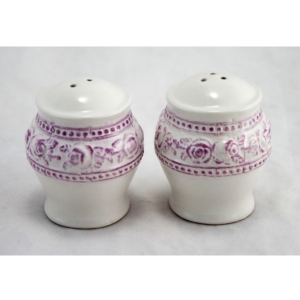 Soľnička a korenička s motívom ruží 6,5cm
