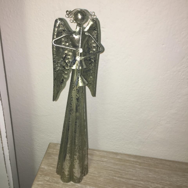 Soška anjel s trumpetu 25cm