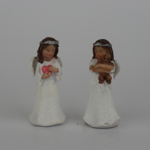 Soška anjel so srdcom 7cm