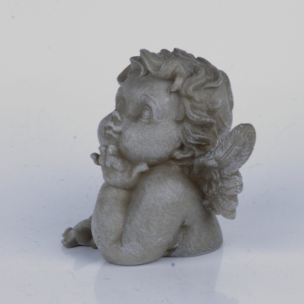 Soška anjela ležiaceho 11x11x10cm