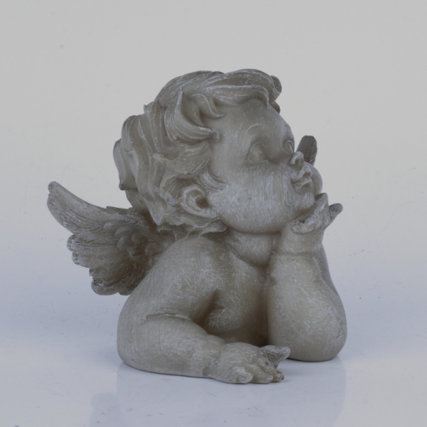 Soška anjela ležiaceho 11x11x10cm