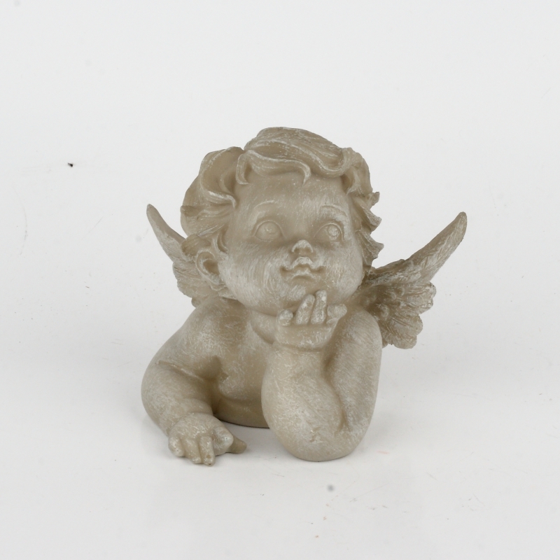 Soška anjela ležiaceho 11x11x10cm