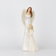 Soška anjela Matka s dcérou 32cm