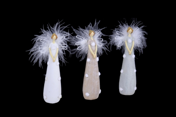 Soška anjela s perím Priateľstvo 