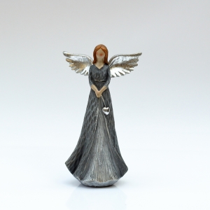 Soška anjela s šedými šaty - Láska