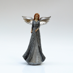 Soška anjela s šedými šaty - Materstvo