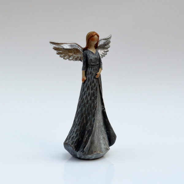 Soška anjela s šedými šaty - Materstvo