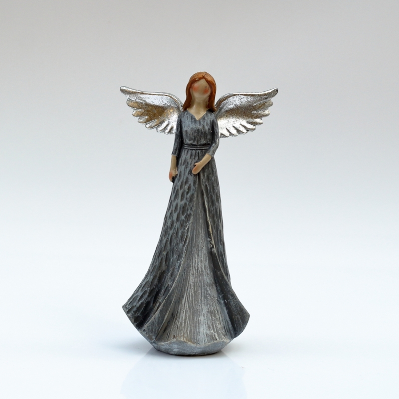 Soška anjela s šedými šaty - Materstvo