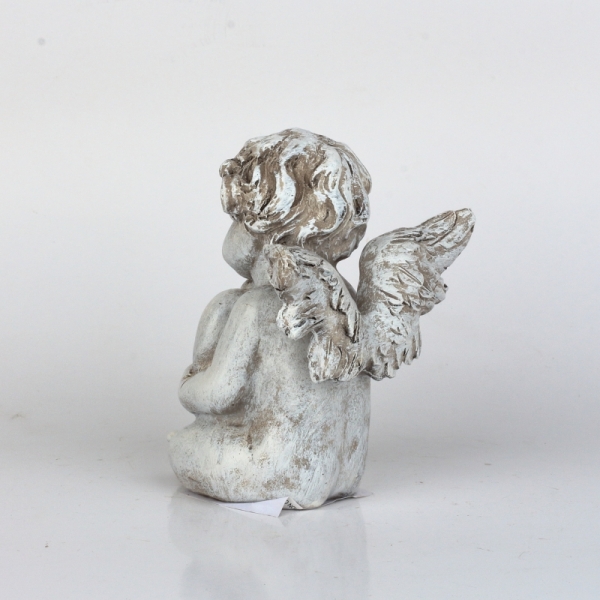 Soška anjela so srdcom 9,4x12x10cm