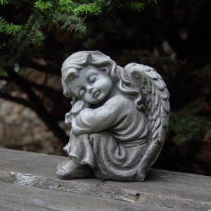 Soška anjela z betónu 18cm