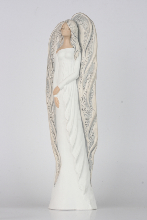 Soška anjela zo sádry 41cm