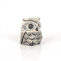 Soška biela sova 7cm