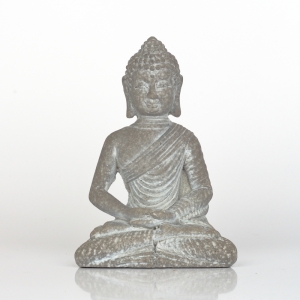 Soška Buddha ruky v lone betón 14cm 