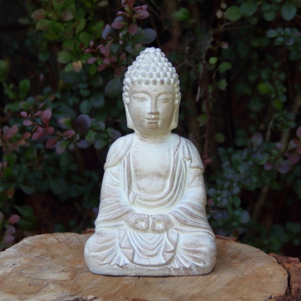 Soška Buddhu betónová 10×20×13cm
