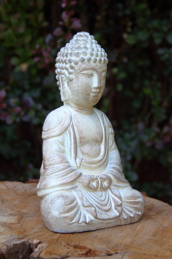 Soška Buddhu betónová 10×20×13cm
