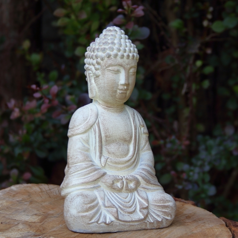 Soška Buddhu betónová 10×20×13cm