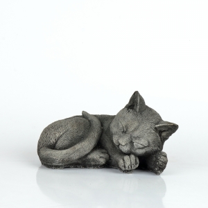 Soška mačky v klbku 20x15x8cm
