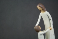 Soška Materská láska 25cm