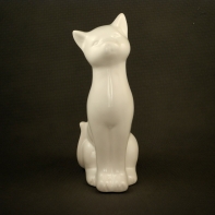 Soška porcelánová mačka 25cm