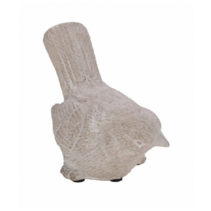 Soška vtáčik zobající 17 x 10 x 13 cm betón