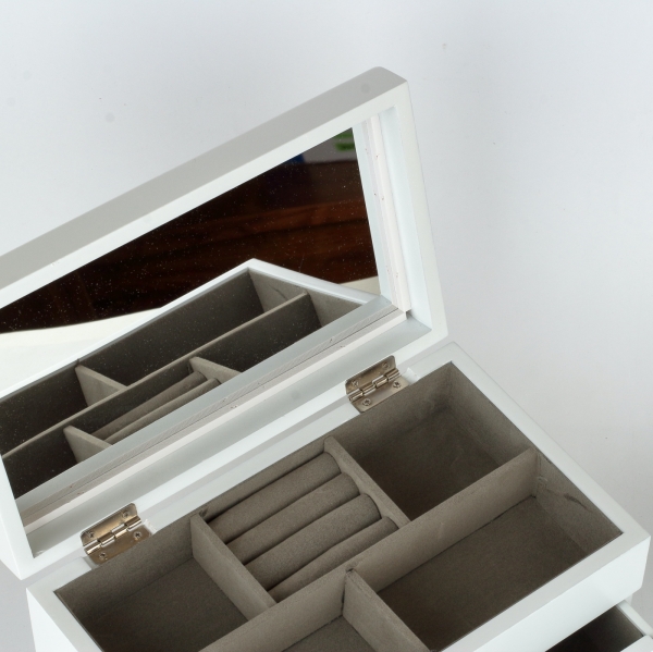 Šperkovnica drevená 25x15x13cm