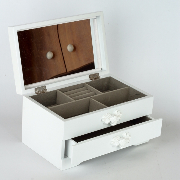 Šperkovnica drevená 25x15x13cm