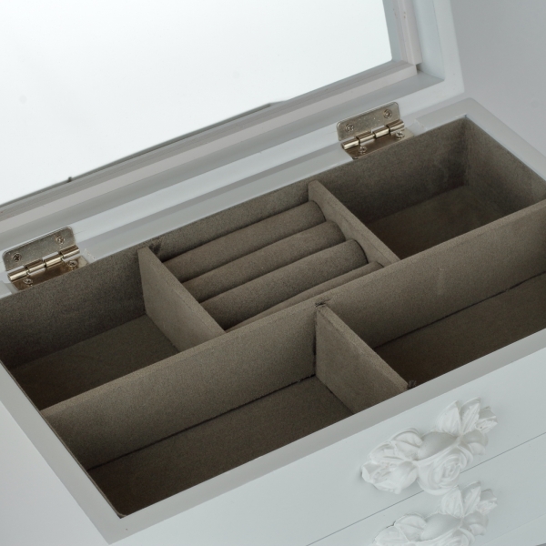 Šperkovnica drevená 25x15x13cm