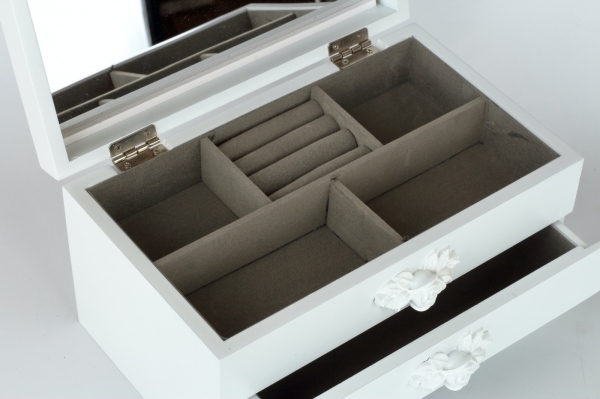 Šperkovnica drevená 25x15x13cm