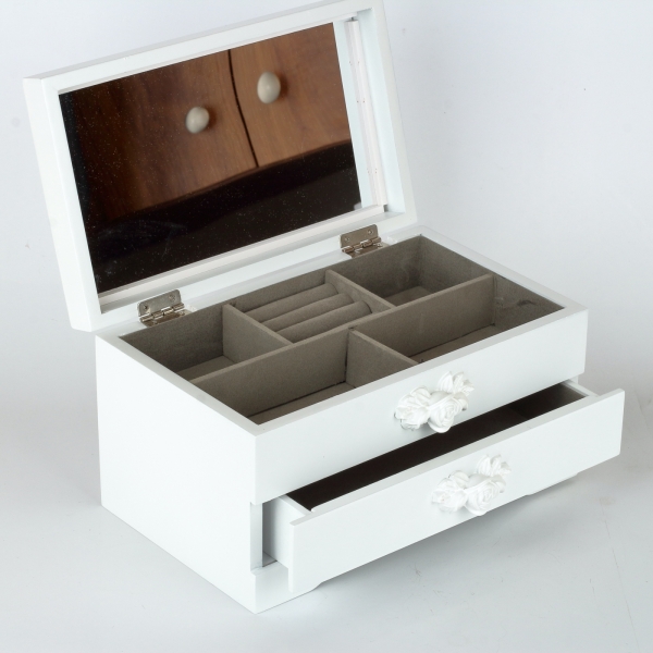 Šperkovnica drevená 25x15x13cm