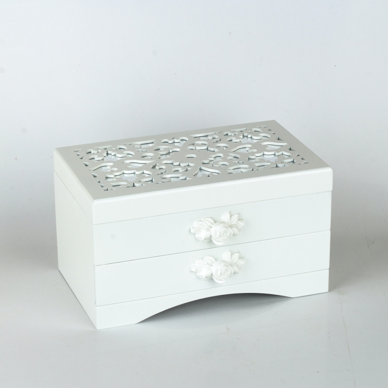 Šperkovnica drevená 25x15x13cm