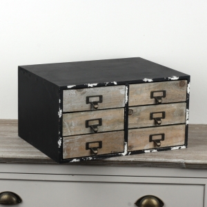 Šperkovnice v industriálním stylu 40x30x21cm