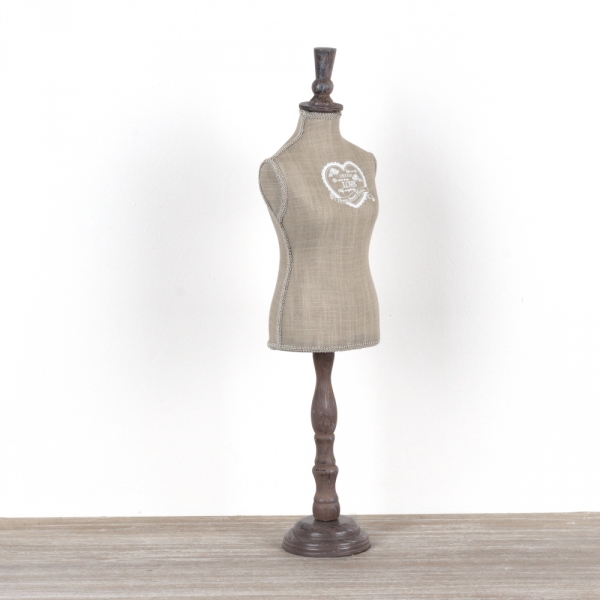 Dekorácia do bytu krajčírska panna 60cm