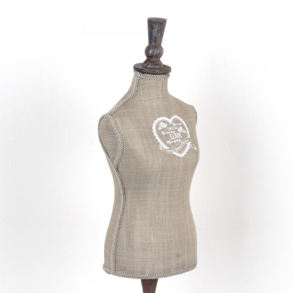 Dekorácia do bytu krajčírska panna 60cm