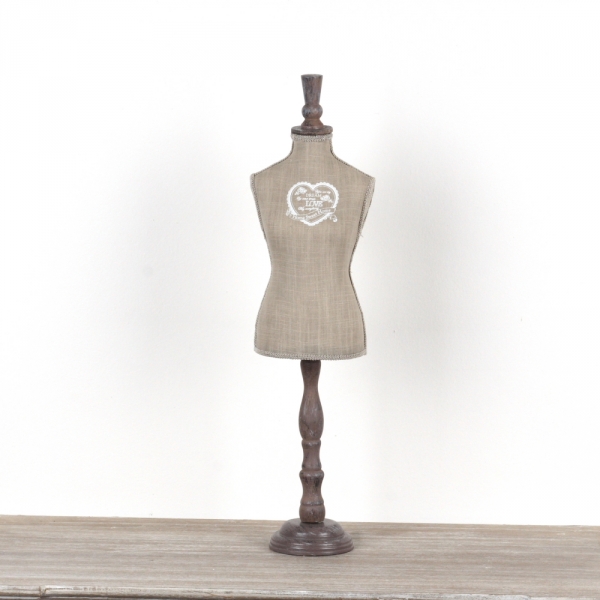 Dekorácia do bytu krajčírska panna 60cm