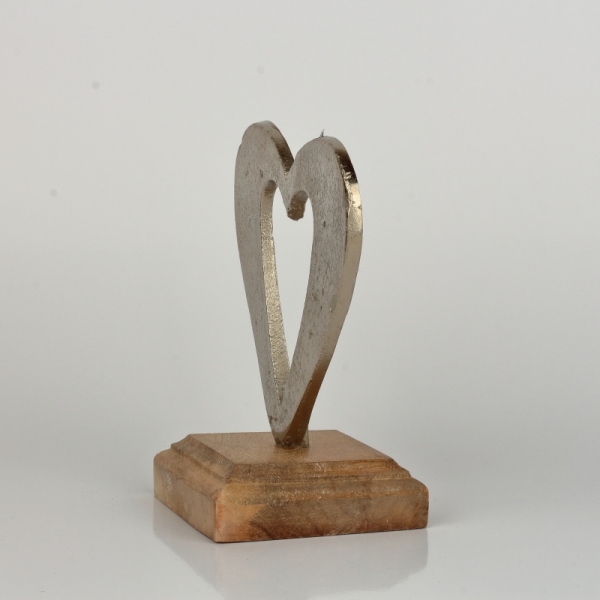 Srdce s láskou darovanej 13,5x15cm