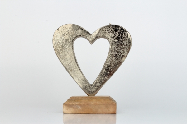 Srdce s láskou darovanej 13,5x15cm