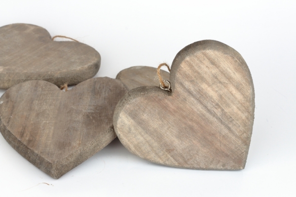 Srdce s láskou darovane tmavé 13x13cm