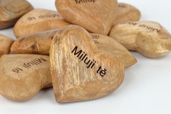 Srdce z lásky 7 x 7 x 3 cm