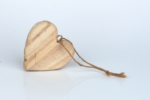 Srdce z lásky drevené 8x8cm
