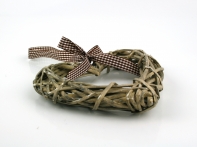 Srdce závesné prútené 20cm