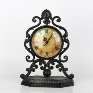 Starodávne stolové hodiny 31x22x12cm