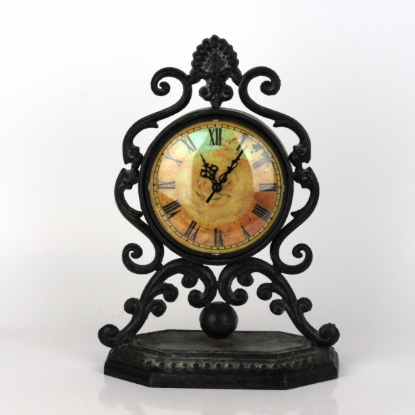 Starodávne stolové hodiny 31x22x12cm